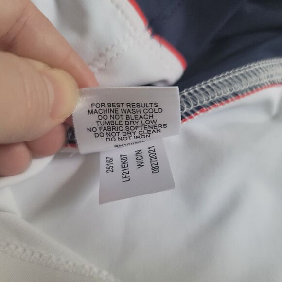 Peter Millar Golf 1/4 Zip Pullover Women Medium White Performance Stretch - Picture 6 of 7